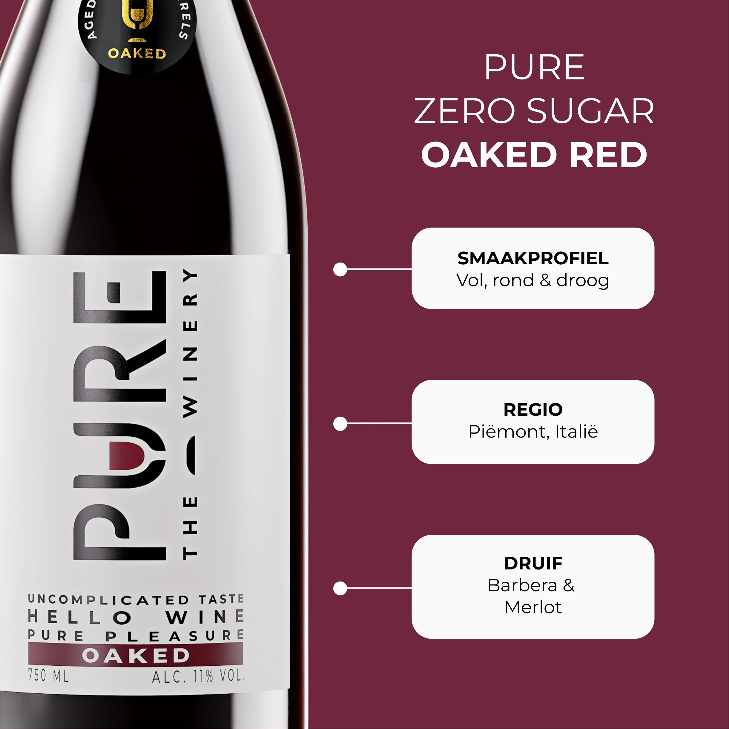 Zero Sugar Oaked Rood