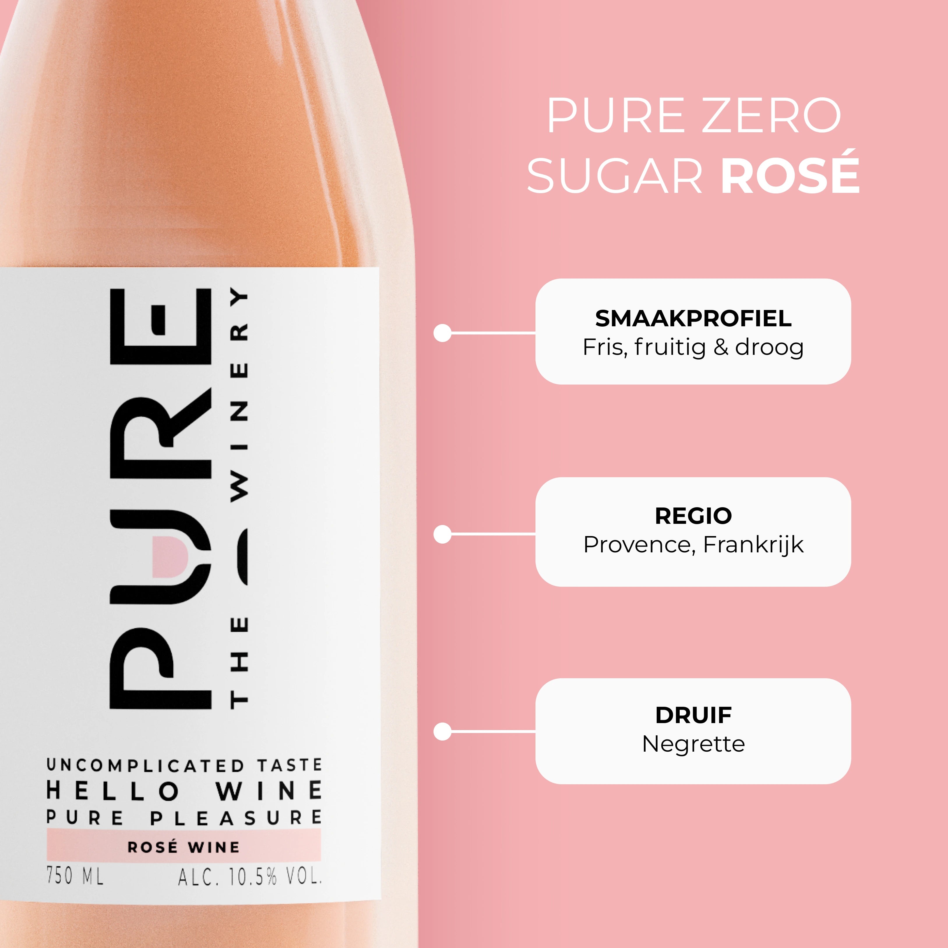 Zero Sugar Rosé Wijn