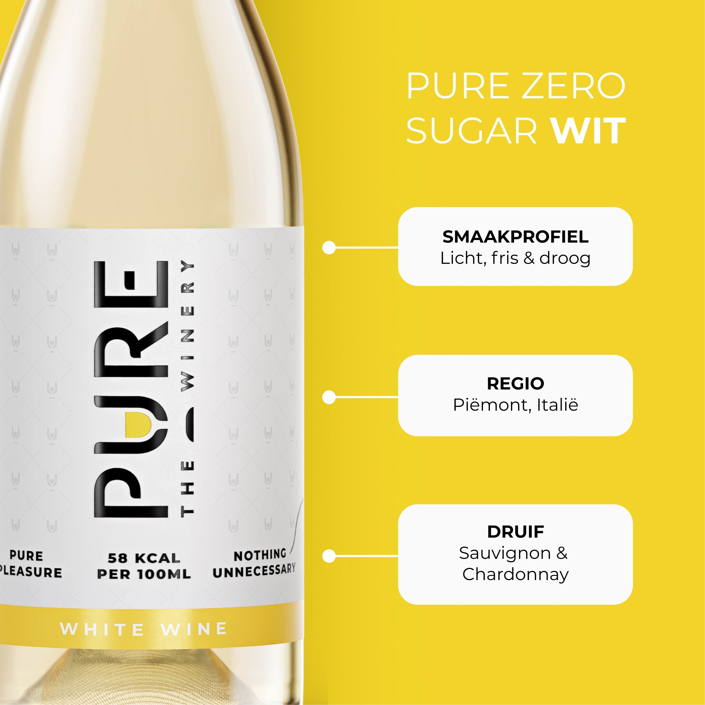 Zero Sugar Witte Wijn