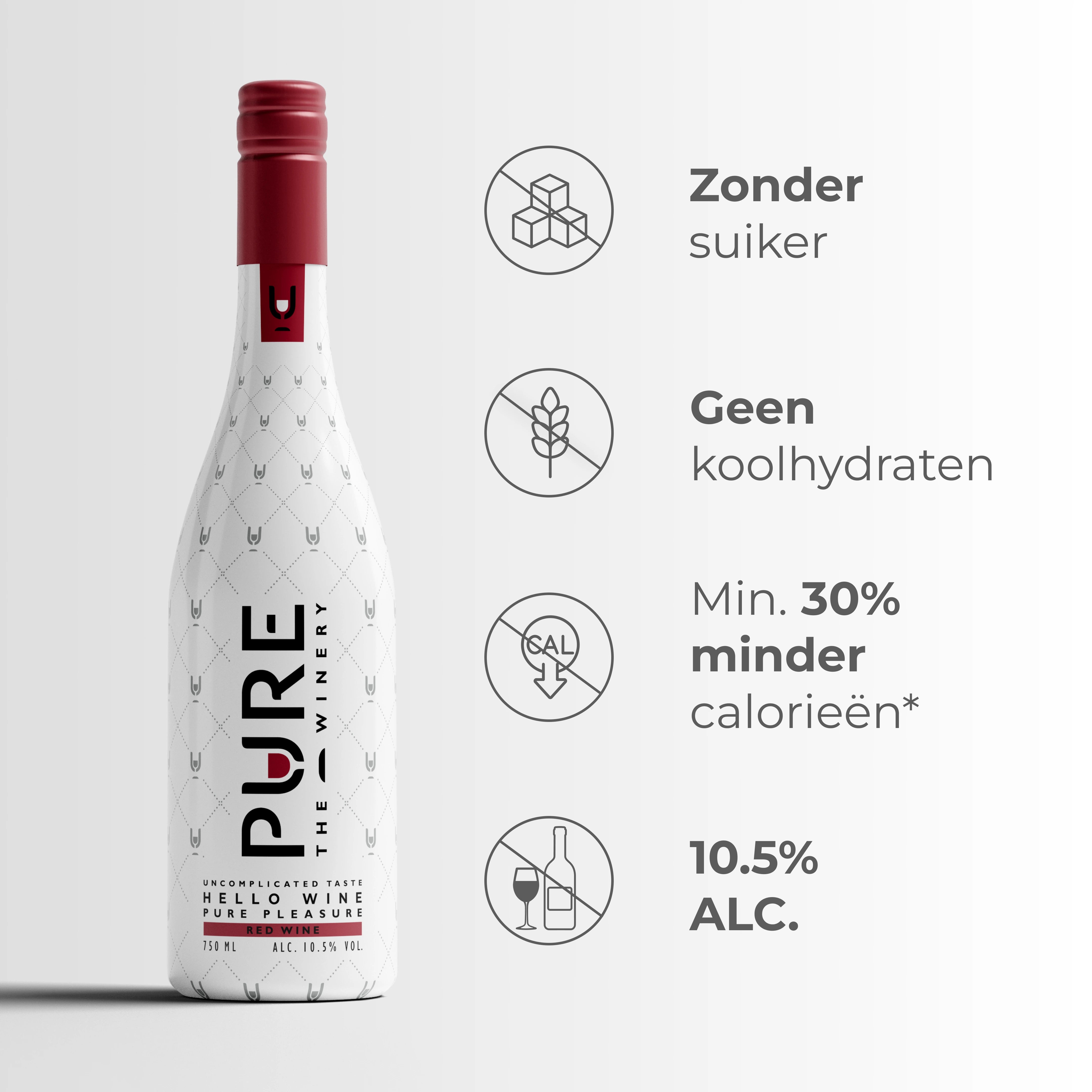 Zero Sugar Rode Wijn