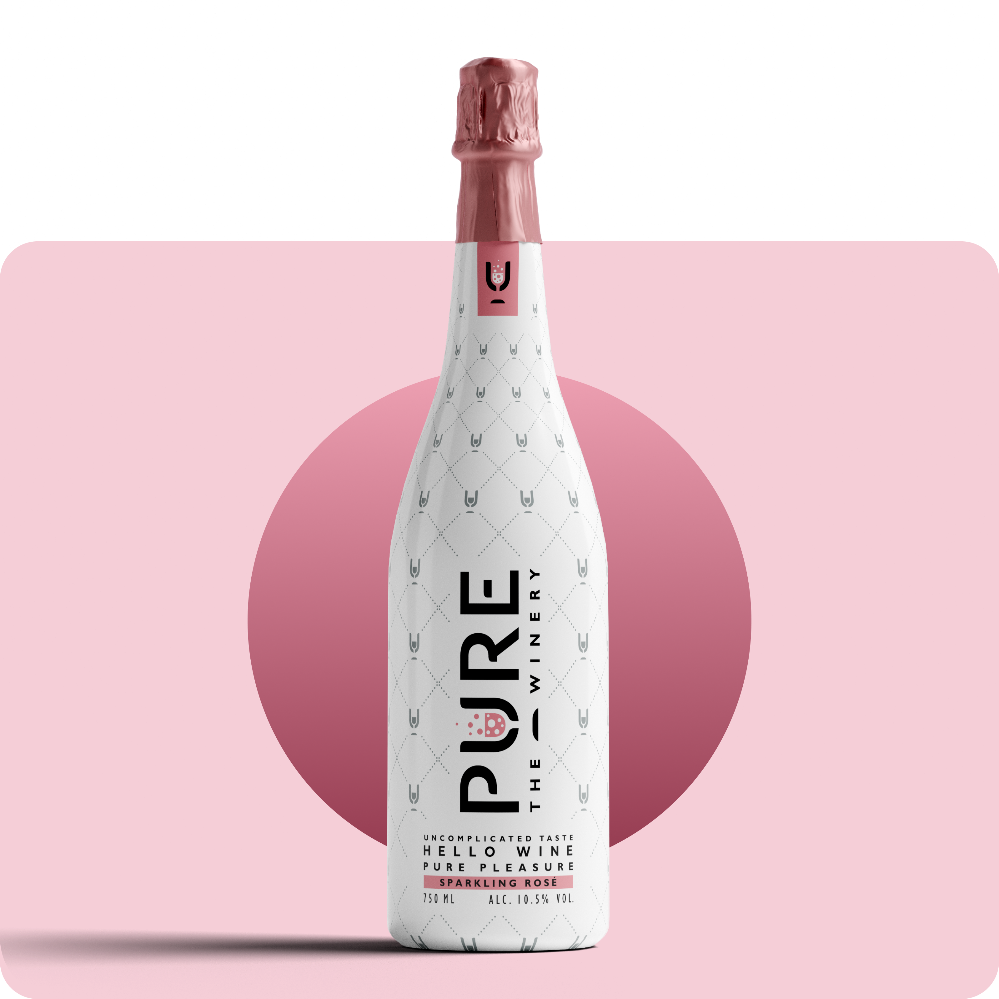 Zero Sugar Sparkling Rosé Wijn