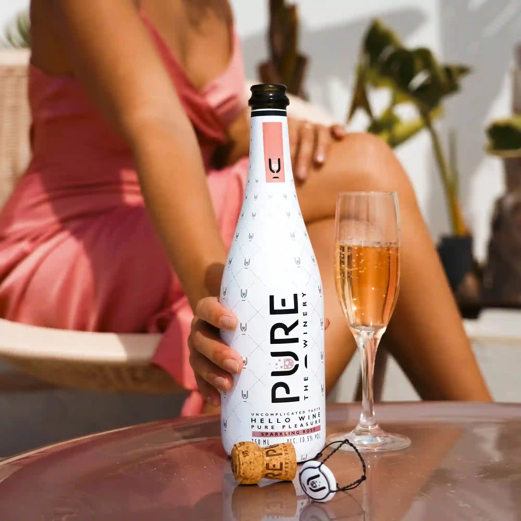 Zero Sugar Sparkling Rosé Wijn