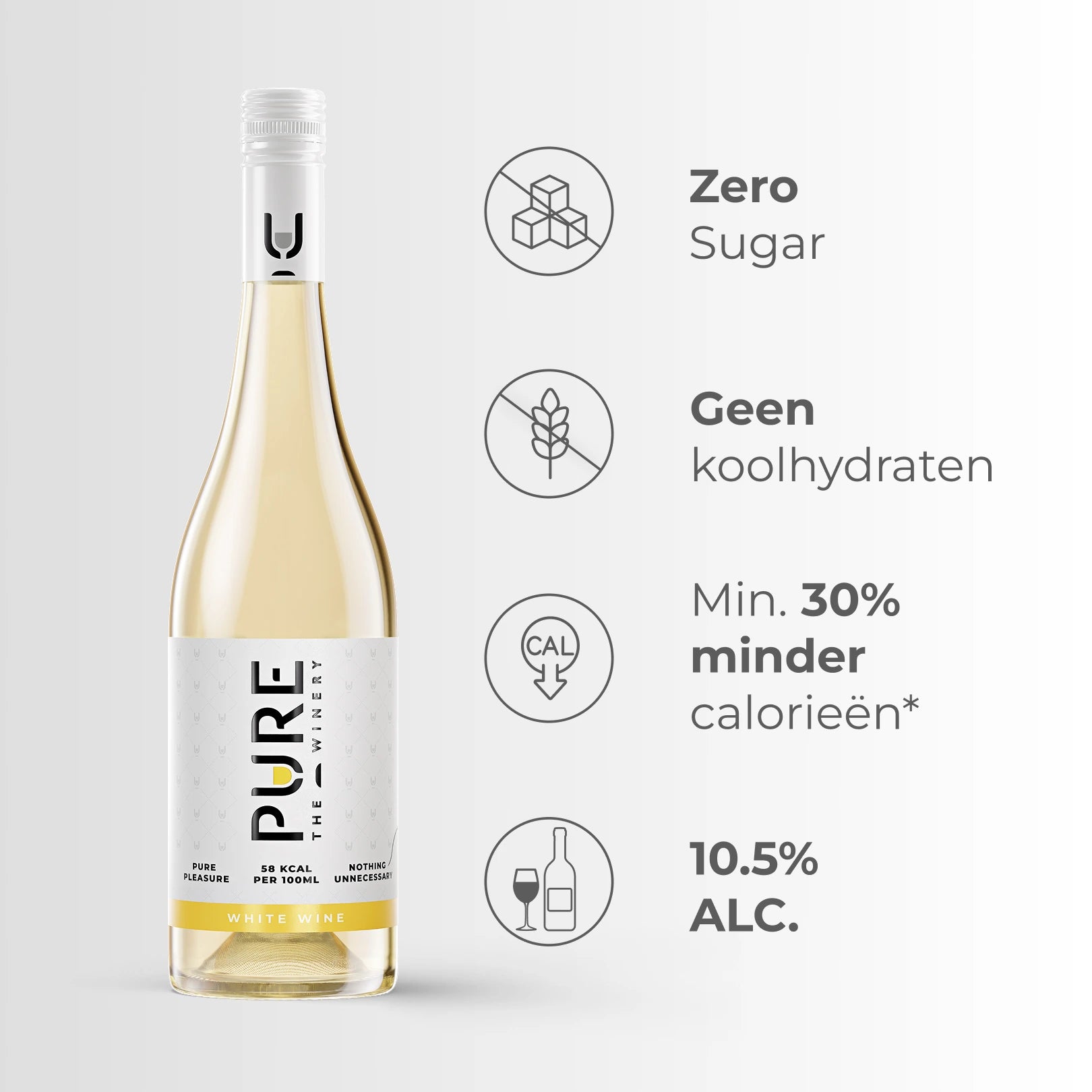 Zero Sugar Witte Wijn