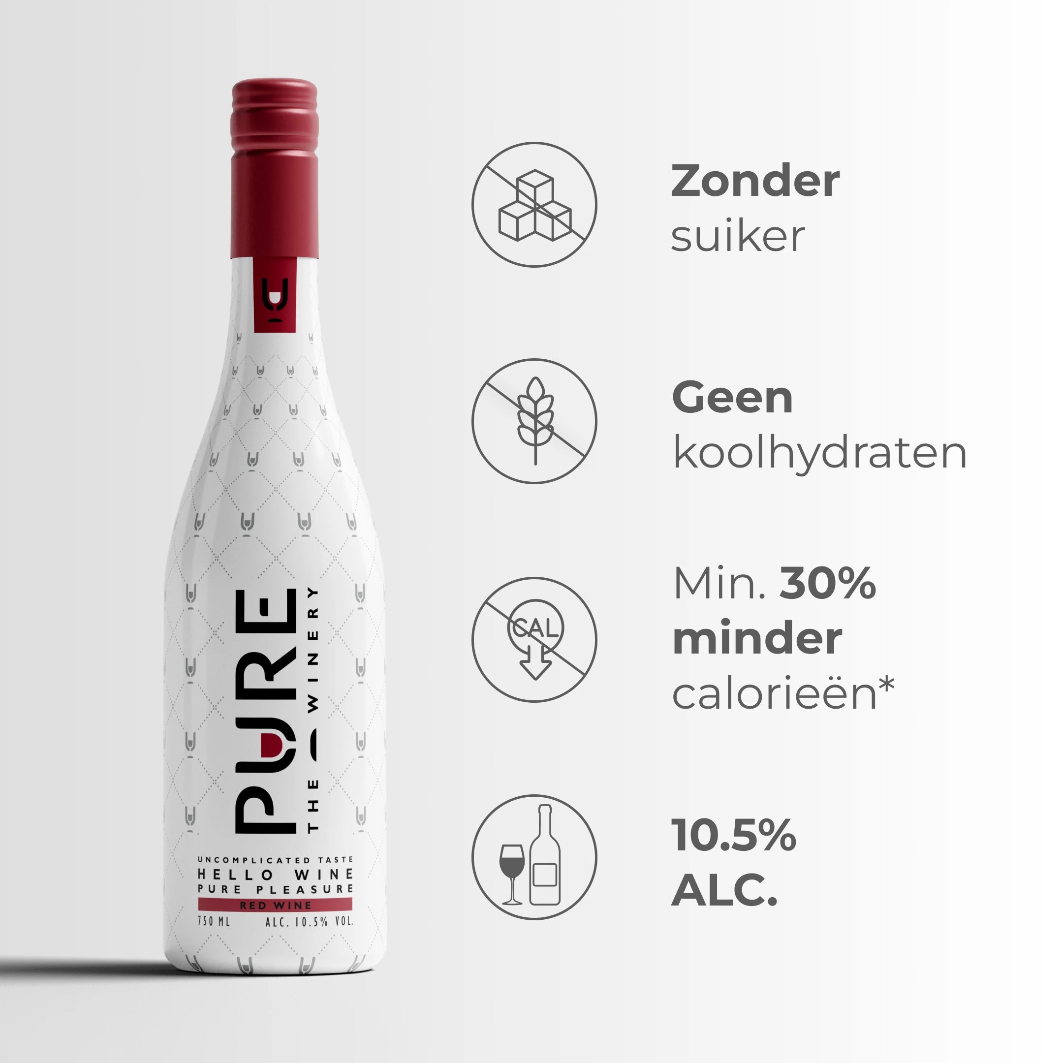 Zero Sugar Rode Wijn