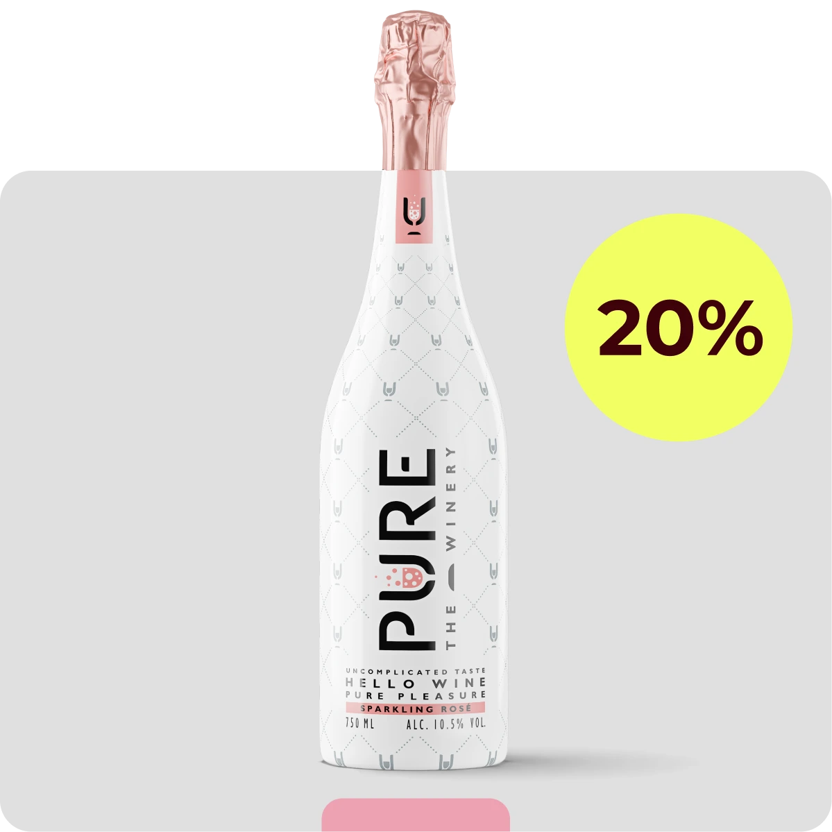 Zero Sugar Sparkling Rosé Wijn