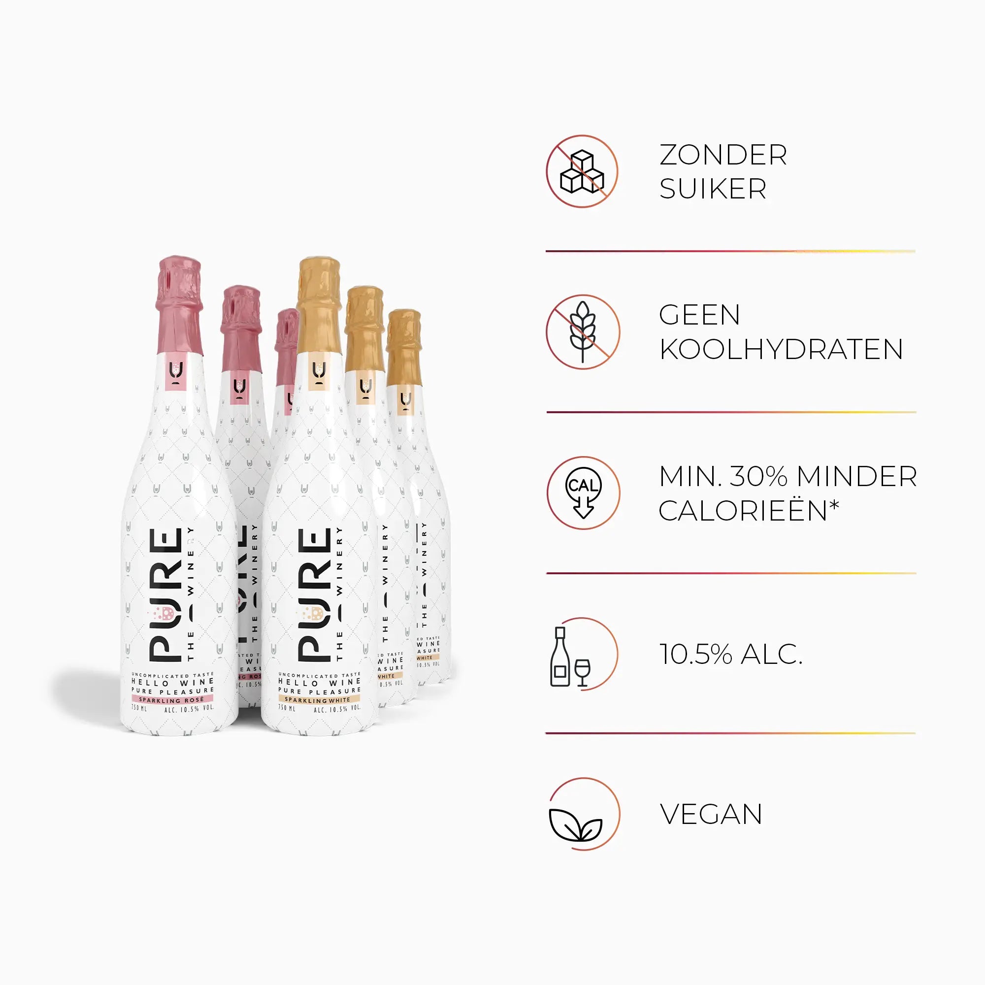 Zero Sugar Schaumwein Paket